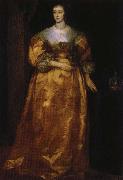 anthonis van dyck henrietta av frankrike, englands drottning Germany oil painting artist